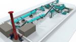 Carbon Black Granulator Production Line NPK Granule Making Machine Production