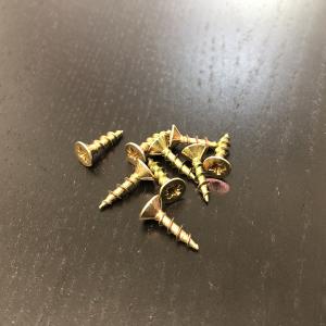 China M3.5x15mm Pozidriv Cross Recessed Countersunk Coarse Thread CSK Ribbed Head Chipboard Screws factory