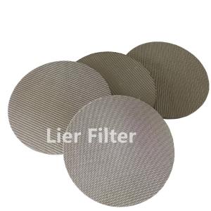 China Metal Sintered Air Conditioning Filter Screen Sintered Mesh Filter factory