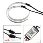 360 Degree RGB Decorate RingLED Car Ambient Lights Devil Eyes Car Lights