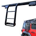 JEEP Wrangler JL JK Roof Rack Car Rear Ladder in Mechanical Style for 4X4
