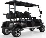 205/50-10 Tire Size 4 Seaters Lifted Electric Golf Cart for Golf Course and Yard