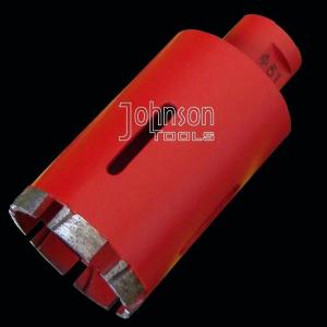 China Silver Welded Diamond Core Drilling Bits 51mm factory