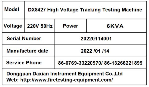 ASTM D2303 Plastic Tracking Index Tester And Errosion Index Apparatus
