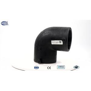 China 90 Degree Polyethylene Elbow Plastic Pipe Fitting HDPE100 on sale