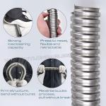 304/316 Stainless Steel Flexible Corrugated Conduit DN20 (Ø20mm x Ø24.3mm) 50M