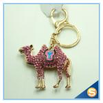 Animal Style Cute Camel Metal Key Chain Glod Plating Key Chain