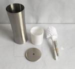 304 Stainless Steel Strong Cleaning Soft Brushing Toilet Brush Free Standing