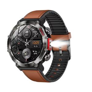 China 1GB ROM Round Shape Smart Watch Wireless Charging Heart Rate Blood Pressure Watch factory