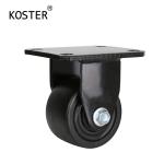 Nylon Heavy Duty Black Low Gravity 3inch 4inch 600kg Castor for Industrial