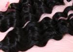 20 Inch Virgin Human Hair Loose Wave Bundles / 10A Grade Brazilian Hair