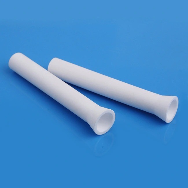 High Alumina Porcelain Ceramic Protection Tube Extraordinary Electrical Insulation