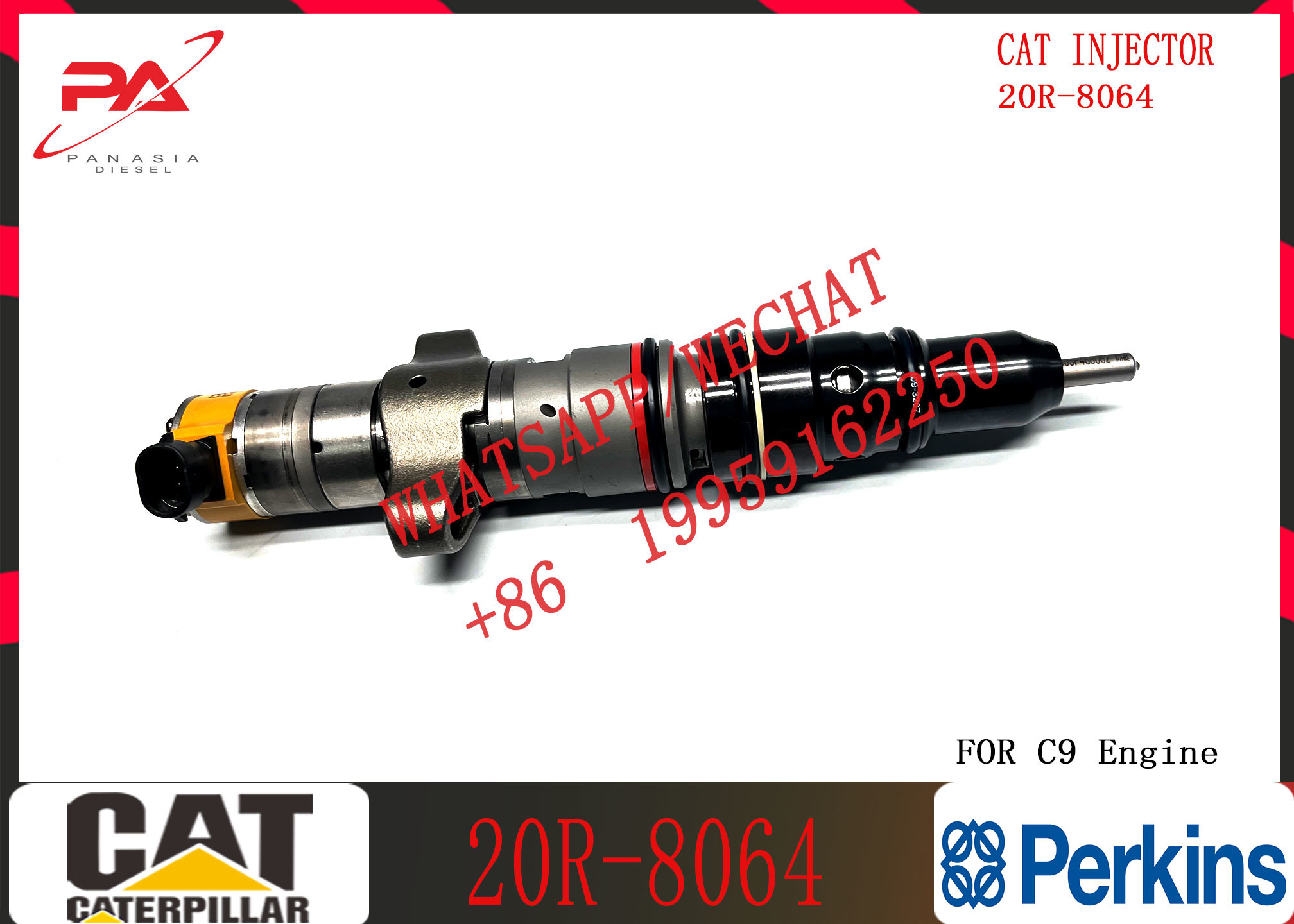 High Quality Diesel Fuel Injector 328-2574 20R-8064 293-4067 293-4074 10R-9003 For Cat C9 Engine