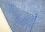 Plain Weave Cotton Yarn Dyed Fabric Custom Made Color For Travel Bags