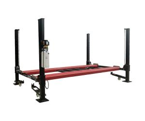 China Side By Side Four Post Parking Lift 4000kg 9000lbs factory