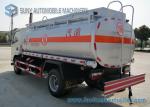 5m3 4x2 Dong Feng Oil Tank Trailer Chemical Tanker Truck 72W 80km/h