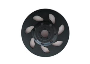 China Blue Black Sintered Turbo Diamond Cup Wheel Turbo Grinding Wheel For Granite factory