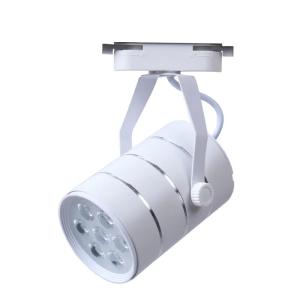 China Nature White Led Track Lamp 12w Black Ceiling Spotlight With SMD Chip factory