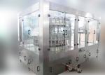 High Accurate Mineral Water Bottle Filling Machine , Automatic Gas Drink