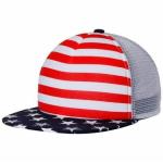 Summer Season Mesh Snapback Hats Embroidery Patch Logo Washes Visor Type