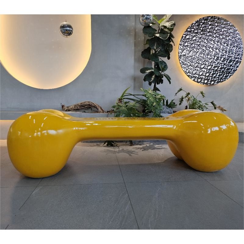 Lightweight Fiberglass Resin Tables Benches Chairs Furniture
