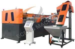 China Fully Automatic Pet Stretch Blow Molding Machine For Popular , 50kw Power factory