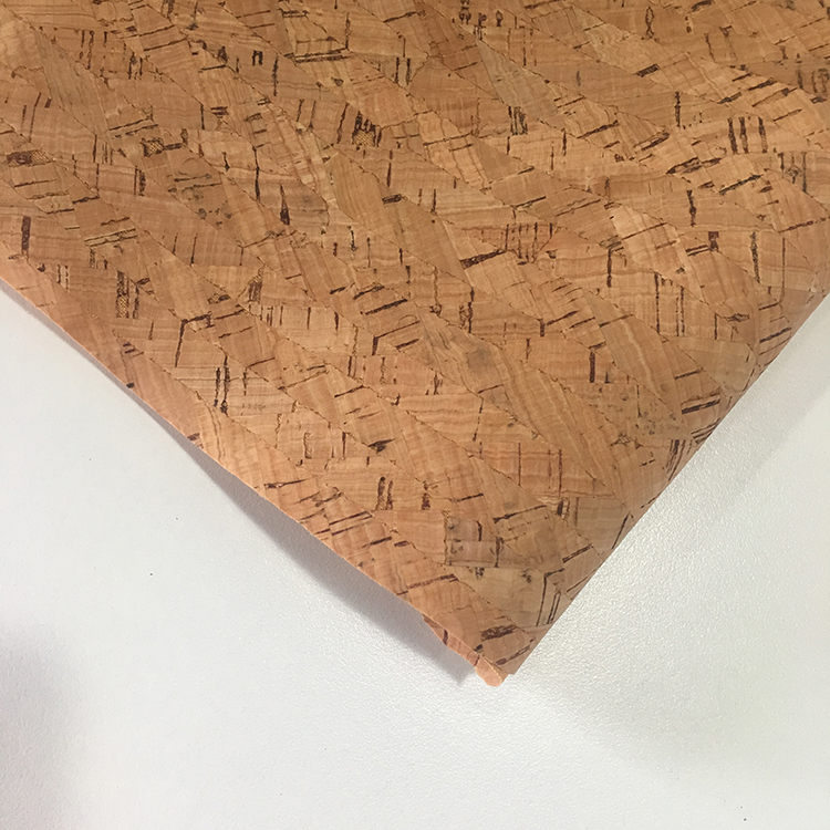 0.4±0.05mm Thick Thin Cork Roll , Wine Cork Fabric For Shoes Bags Wallpaper