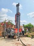 400m Depth Yuchai Engine Crawler Water Well Drilling Rig CWD400
