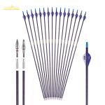 ID.245"(6.2MM)3K WEAVE FIBER SPINE 250/300/350/400/500/600 32" .003-.001"