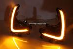 Japan Toyota Yaris DRL LED Daytime Running Car Light driving lights factory