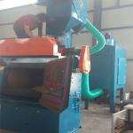 Belt Type Steel Shot Blasting Machine Metal Cleaning Customized Design