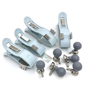 China Reusable Nickel Limb Clamp And Suction Cups Electrodes For ECG Machine Accessories In Adult Size factory