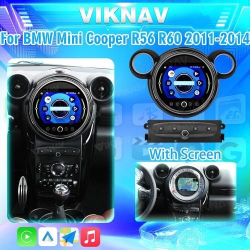 9 Inch Double Din CD Player bluetooth car stereo system For BMW Mini Cooper R56