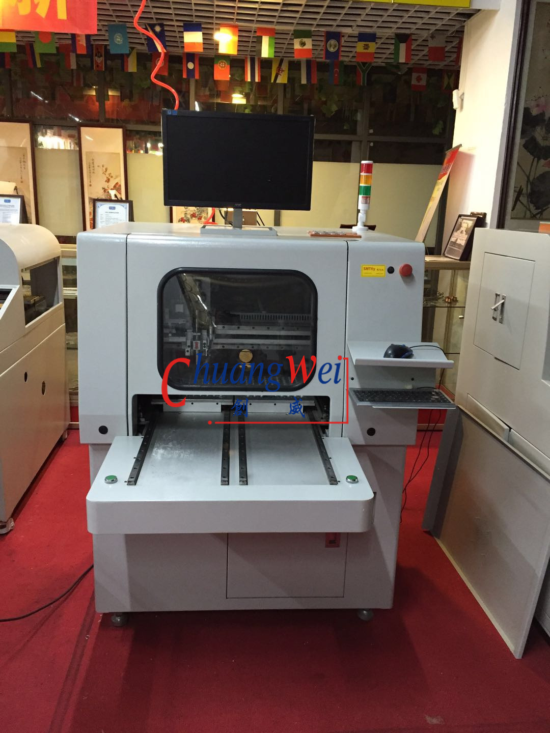 PCB Router Depaneling/Spearator Air Cooled Motor Driven 4Mpa 2.6KW