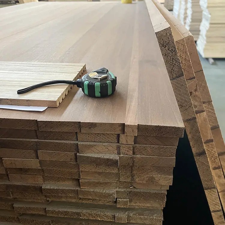 Factory Direct Supplied Carbonized Poplar Boards Edge Glued Solid Decorative Wood Board