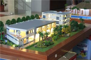 China Beach villa model for displaying,miniature architect modelling factory