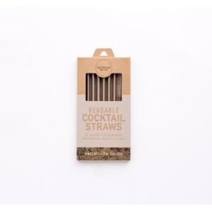 China wholesale Custom Printed Stainless Steel Straws kraft Paper Box factory