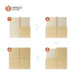 Decorative Natural Veneer Perforated Acoustic Wood Panels with E1 Grade Rating