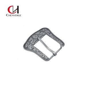 China Practical Printing Metal Belt Buckles Nickel Plated Antirust factory