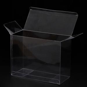 Rigid Molded CMYK Stationery PVC Clear Boxes Packaging