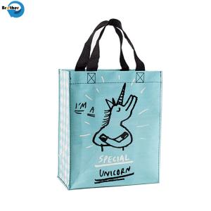 Wholesale Price Custom Printed Recycle Reusable PP Laminated Non Woven Tote