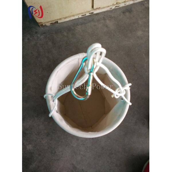 High Altitude 250mm Cylindrical Canvas Bag Stringing Aerial Cable Transmission