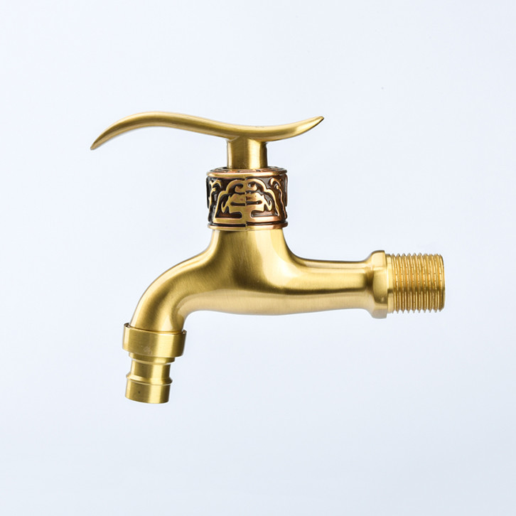 One Hole 90℃ 8.3L/Min Brushed Brass Kitchen Tap
