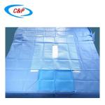 Spunlace Nonwoven Disposable Laparotomy Pack Surgical Drape Universal