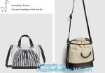 fashion pvc mirror vinyl shopping bag with printing, Recyclable Durable Clear
