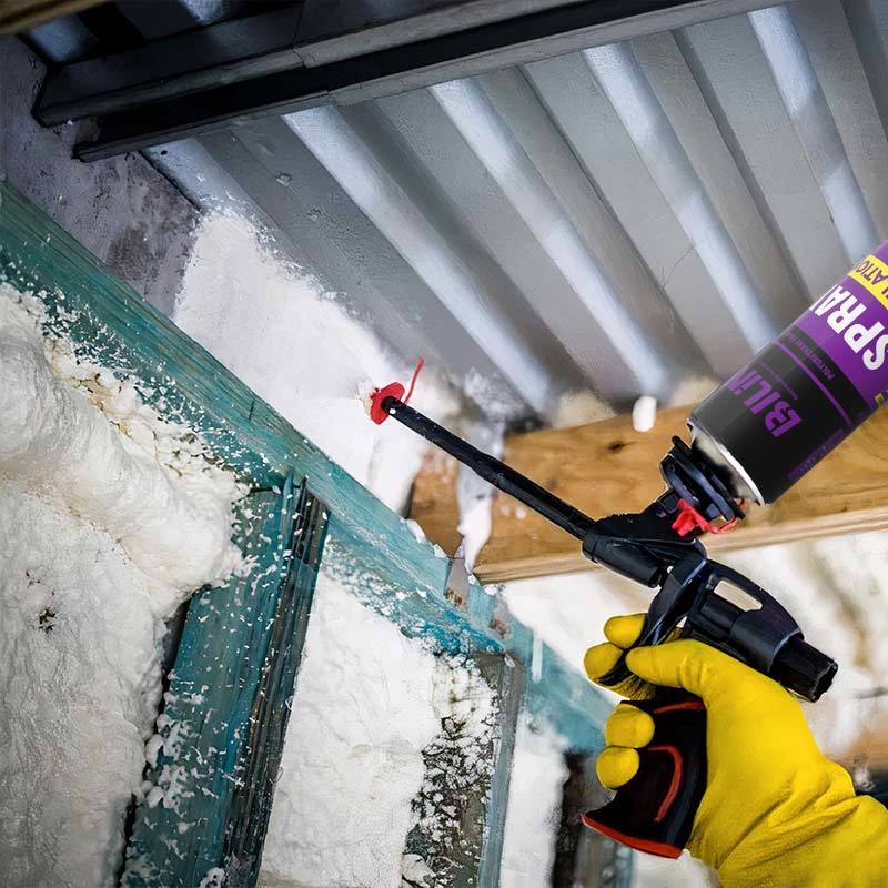 Eco Friendly Spray PU Foam Heat And Sound Insulation Polyurethane Foam Spray