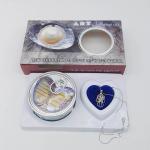 Custom Color Box Natural Love Pearl Necklace Gift Box With can Open Cage Pendant