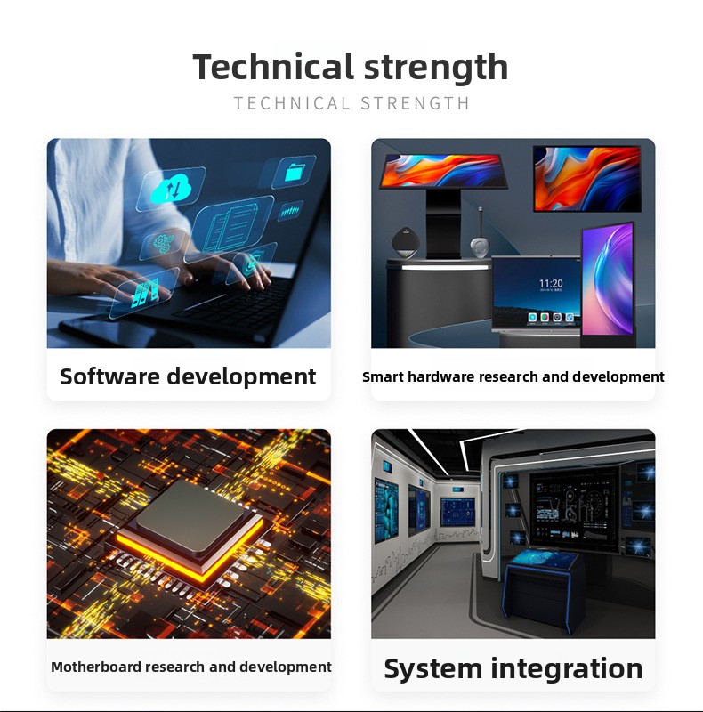 Invisible Wall-Mounted Digital Signage Advertising Player Factory's Intelligent Motherboard Indoor Elevator 1 Year CMS