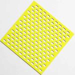 Powder Coated Slotted Hole Perforated Sheet For Panel Fence