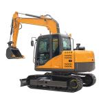 H75 Crawler Excavator KOHLER Engine and 0.28 m3 Bucket Capacity for Smooth